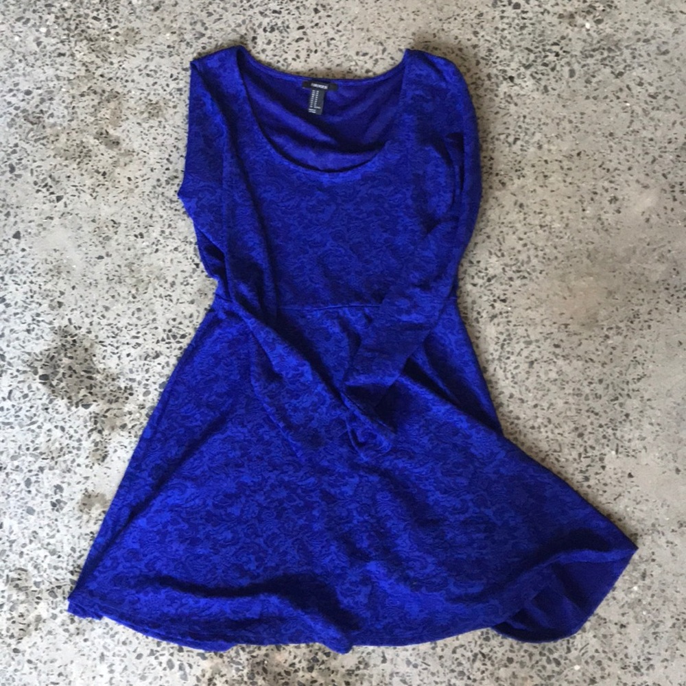Forever 21 blue dress